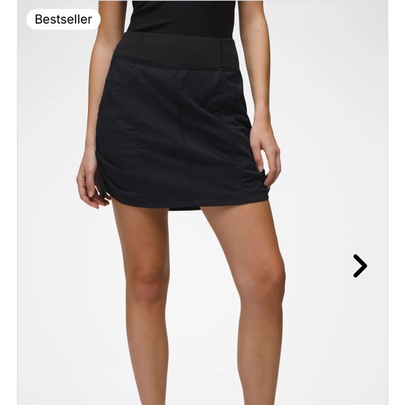 Prana Dresses & Skirts - PRANA "Koen" Exercise Mini Skirt / Skort in Black: Sz XL
